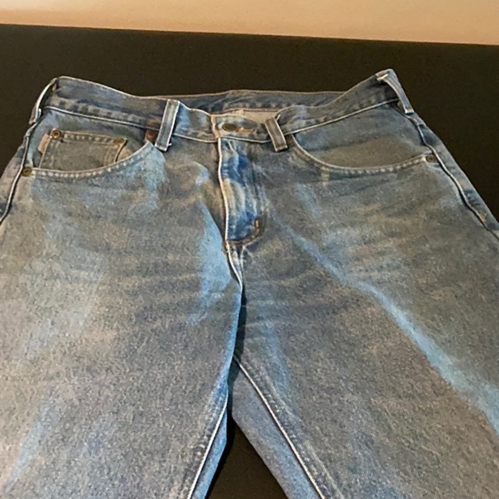 Carhartt Blue Straight Jeans Versatile Everyday Wear